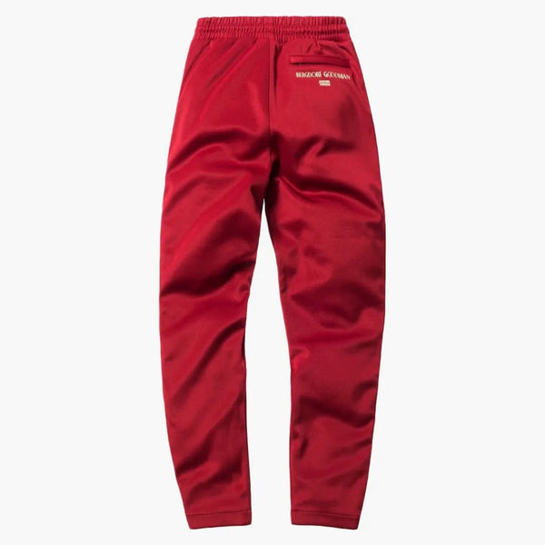 Kith X Bergdorf Goodman Slim Track Pant Scarlet Red Red