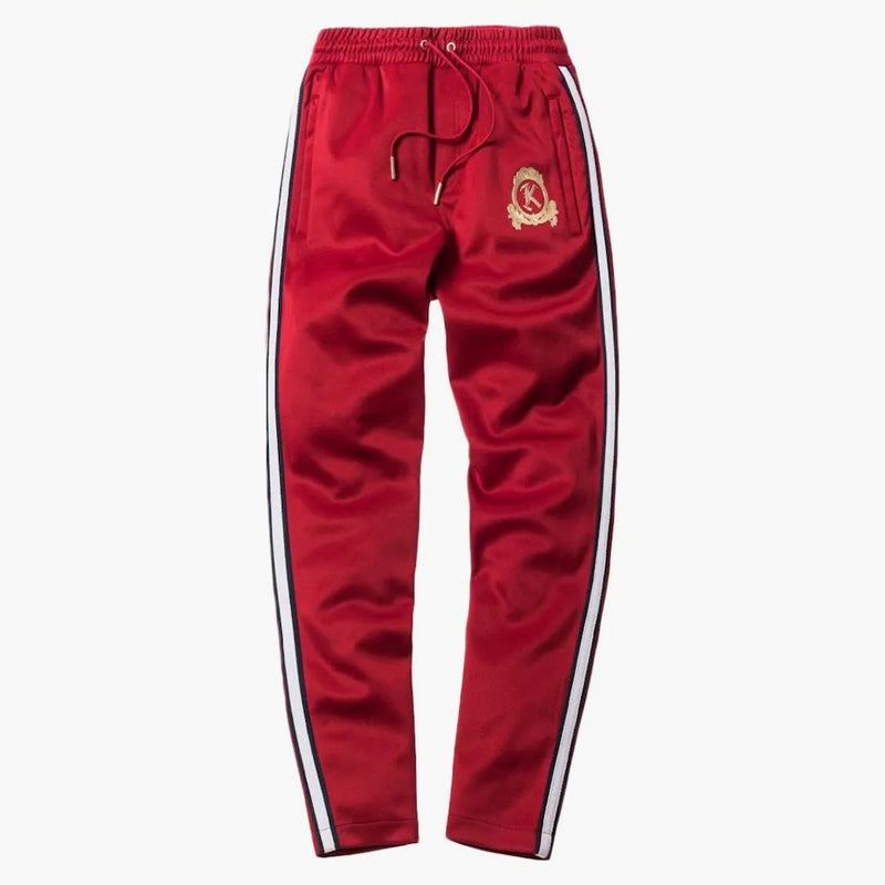 Kith X Bergdorf Goodman Slim Track Pant Scarlet Red Red