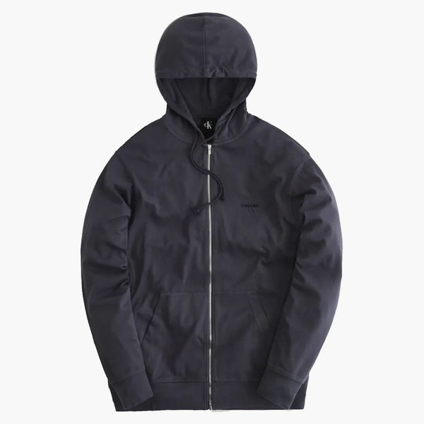 Kith X Calvin Klein Williams I Zip Up Hoodie Battleship