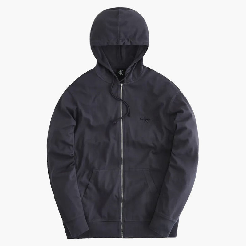 Kith X Calvin Klein Williams I Zip Up Hoodie Battleship