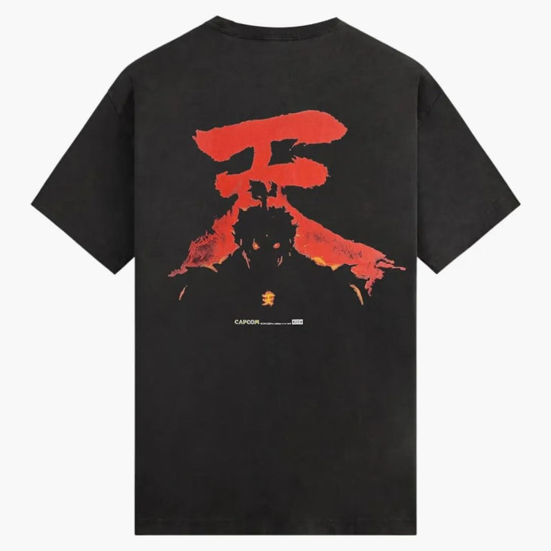 Kith X Capcom Akuma Vintage Tee Black