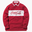 Kith X Coca-cola Classic Rugby Red