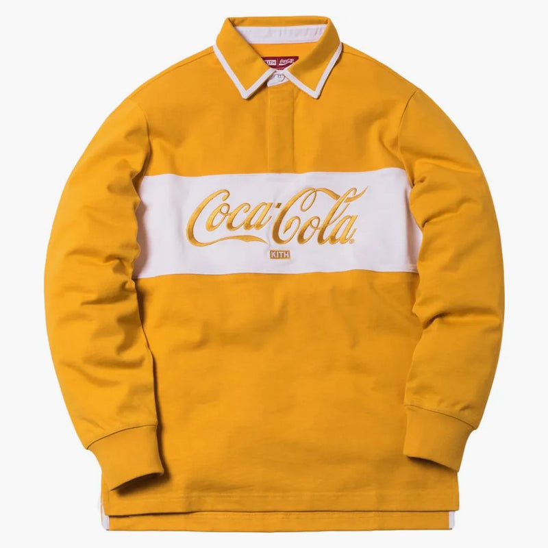 Kith X Coca-cola Classic Rugby Yellow