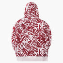 Kith X Coca-cola Cubed Global Hoodie Red