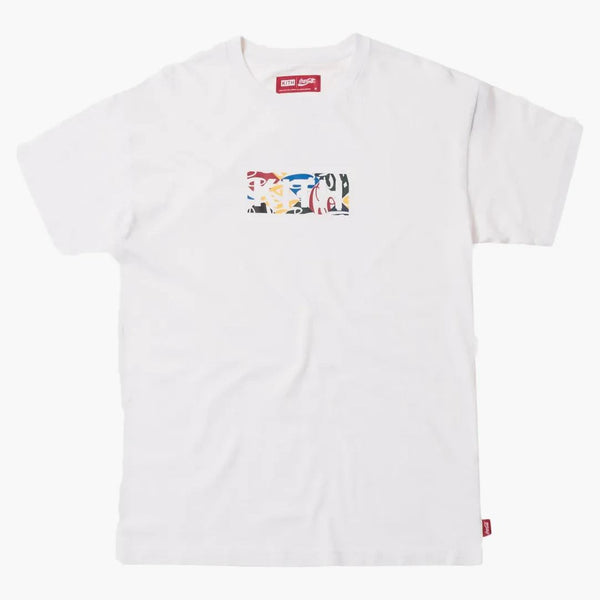 Kith X Coca-cola Cubed Global Logo Tee White
