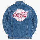 Kith X Coca-cola Denim Jacket Light Blue