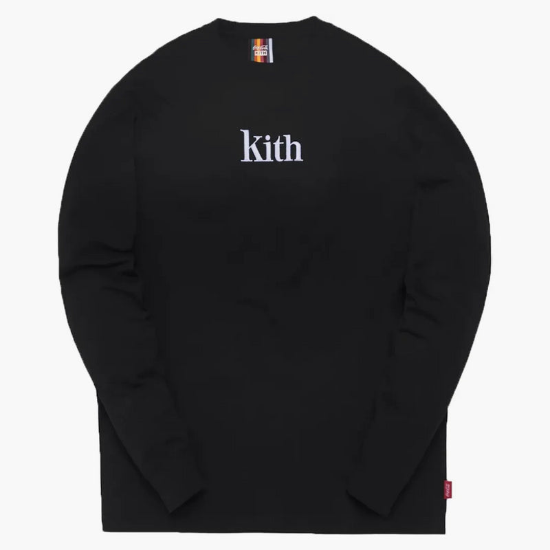 Kith X Coca-cola Enjoy Bottle L/s Tee Black