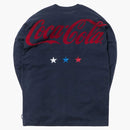 Kith X Coca-cola Global L/s Tee Navy