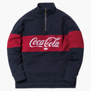 Kith X Coca-cola Quarter-zip Rugby Navy