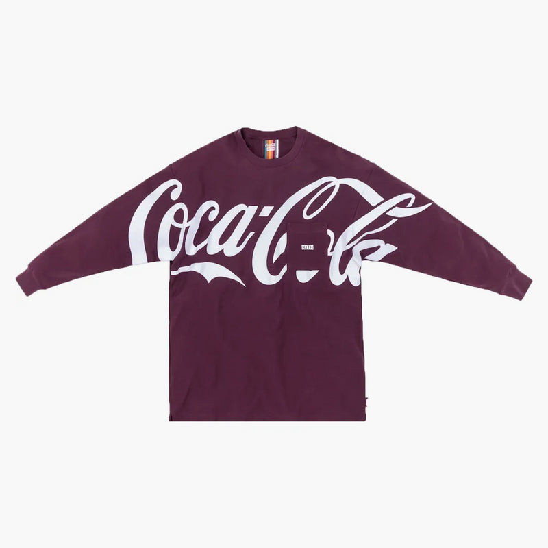 Kith X Coca-cola Quinn L/s Tee Purple