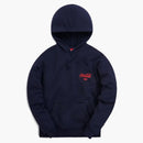 Kith X Coca-cola Ribbon Logo Hoodie Navy