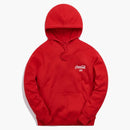 Kith X Coca-cola Ribbon Logo Hoodie Red