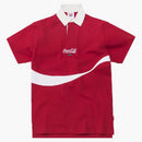 Kith X Coca-cola Ribbon Rugby Red