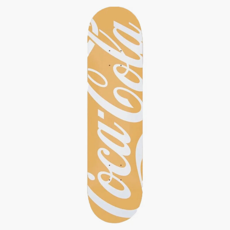 Kith X Coca-Cola Skate Deck Yellow
