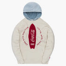 Kith X Coca-cola Surfboard Williams Ii Hoodie Turtledove