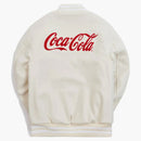 Kith X Coca-cola X Golden Bear Varsity Bomber Natural