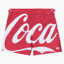 Kith X Coca-cola X Orelebar Brown Bulldog Swim Trunk Red