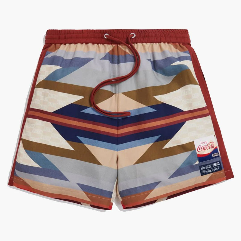 KITH X Coca-Cola X Pendleton Short Maroon/Multi