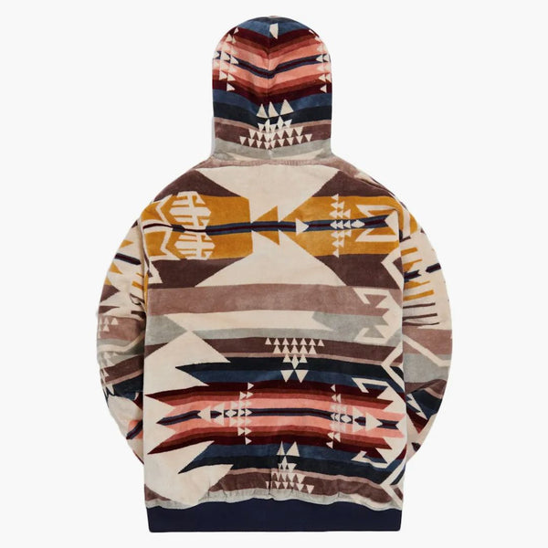 Kith X Coca-Cola X Pendleton Terry Williams 3 hoodie elfenben/multi