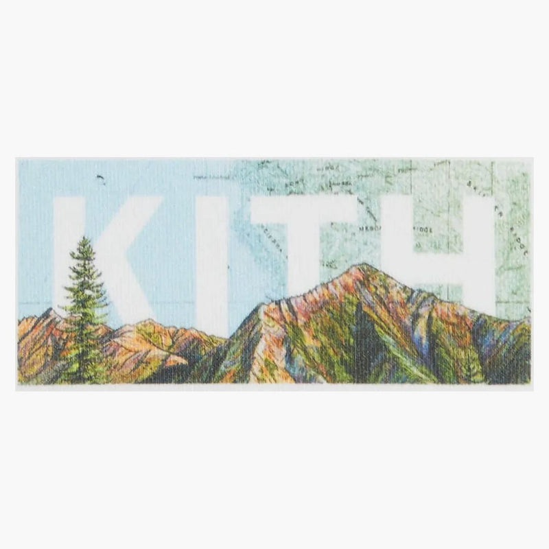 KITH X Columbia Big Sur Classic Logo Tee White