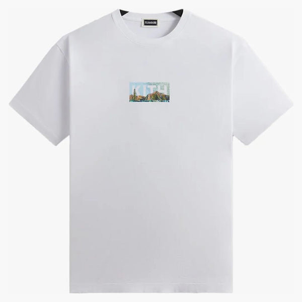 KITH X Columbia Big Sur Classic Logo Tee White