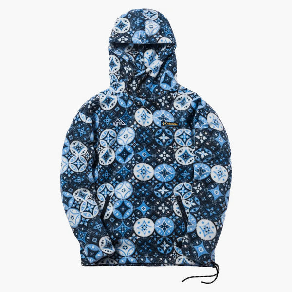Kith X Columbia Fleece Hoodie Harbor Blue