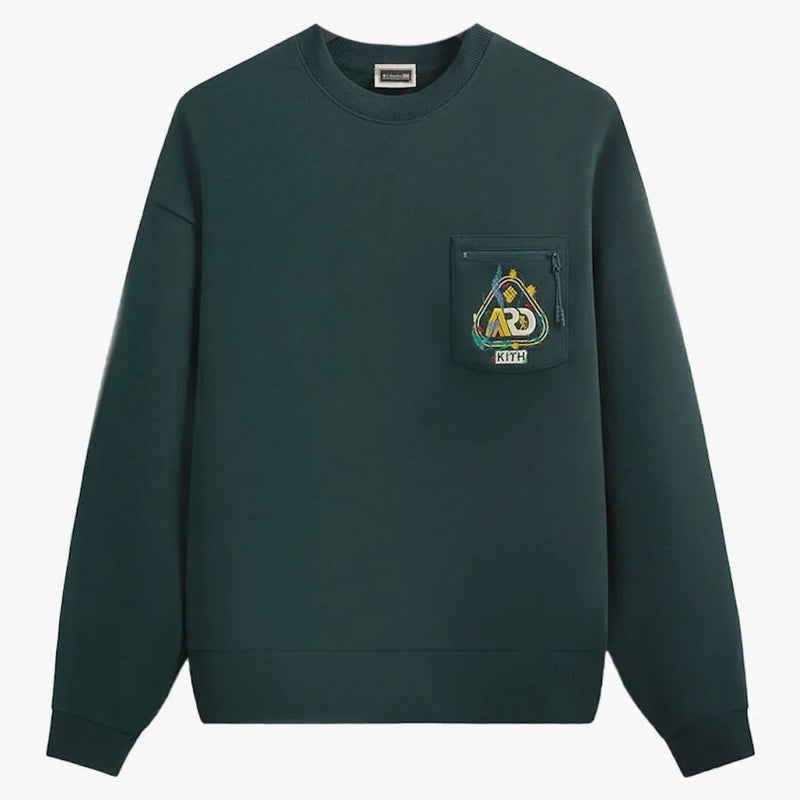 Kith X Columbia Garden Of Life Nelson Crewneck Stadium