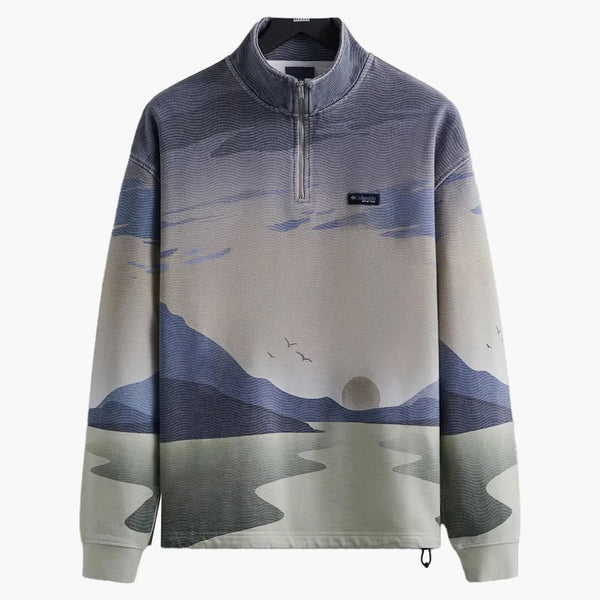 Kith X Columbia Pfg Quarter Zip Noctural