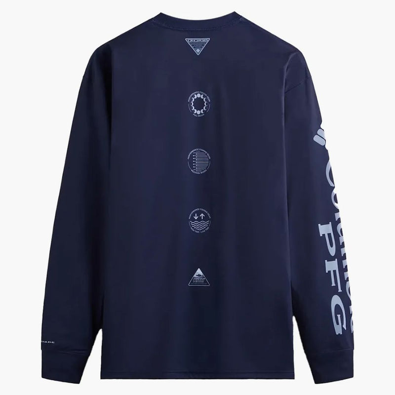 Kith X Columbia Pfg Terminal Tackle Long Sleeve Shirt Peacoat