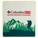 Kith X Columbia Packable Throw Blanket Multicolor