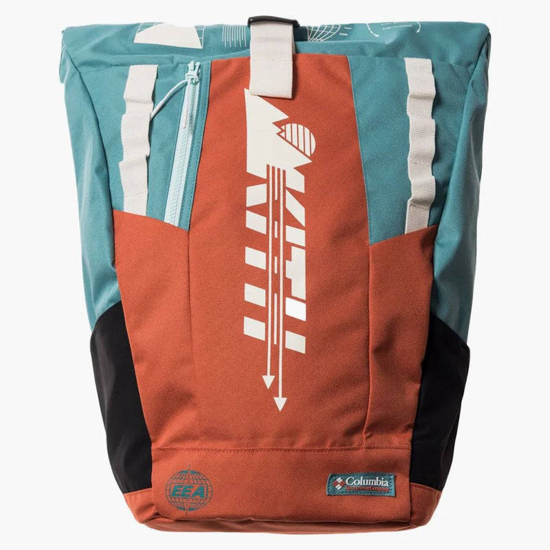 Kith X Columbia Rolltop Bag verde azulado