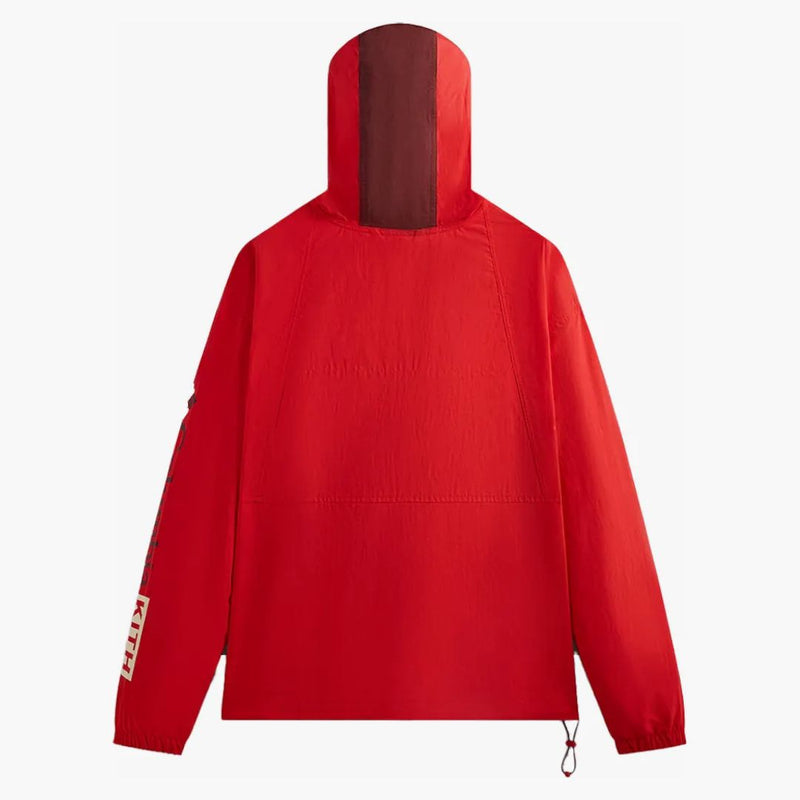 Kith X Columbia Wind Anorak Red Velvet