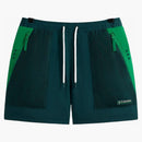 Kith x columbia viento corta de medianoche verde azulado