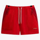 Kith X Columbia Wind Short Red Velvet