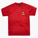Kith X Disney 90s Classic Logo Mickey Tee Red