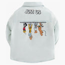 Kith X Disney Baby Mickey & Friends Chambray Apollo Shirt Light Indigo