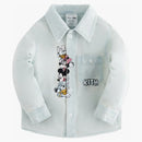Kith X Disney Baby Mickey & Friends Chambray Apollo Shirt Light Indigo