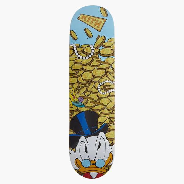 Kith X Disney Donald Duck Scrooge Skateboard