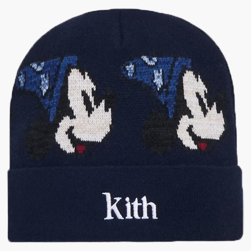 Kith X Disney Fantasia Dock Beanie Navy