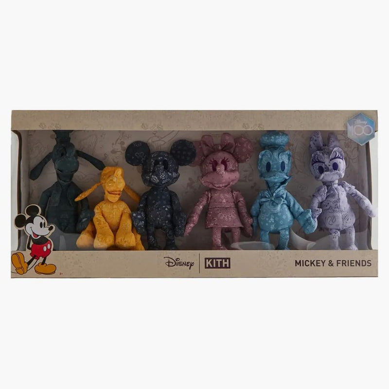 Kith x Disney Mickey & Friends Plush Set (6 pakietów) Multi