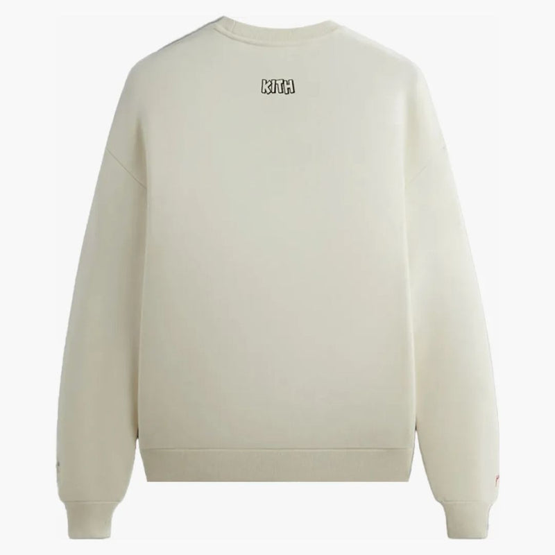 Kith X Disney Mickey & Friends Astonished Goofy Vintage Crewneck Sandrift