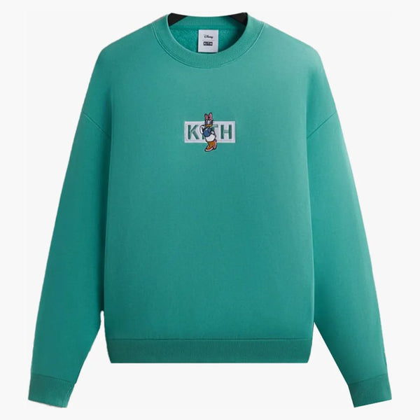 Kith x Disney Mickey & Friends Daisy Duck Classic Logo CrewNeck Mykonos