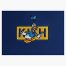 Kith X Disney Mickey & Friends Donald Duck Classic Logo Williams Crewneck Cyanotype