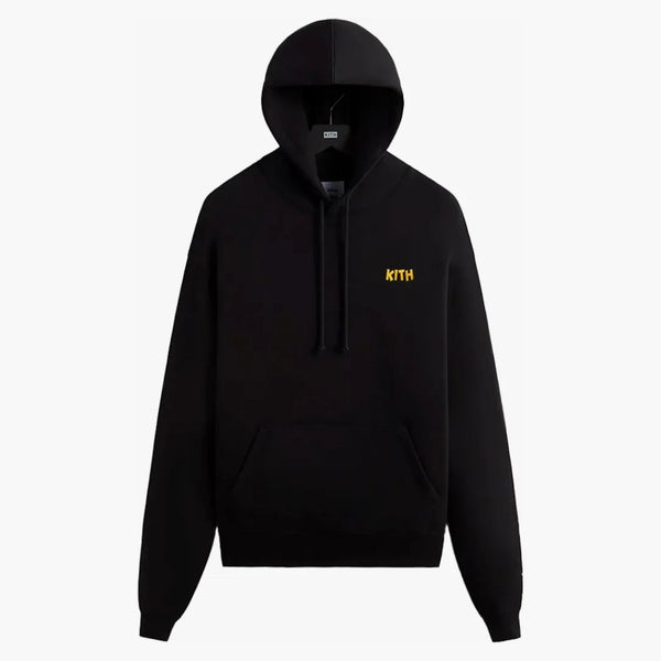 Kith x Disney Mickey & Friends Family Portrét Vintage Hoodie Black