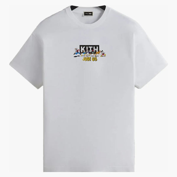 KITH X Disney Mickey & Friends Family Vintage Tee White