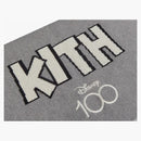 Kith X Disney Mickey & Friends Knitted Mickey Scarf Light Heather Grey