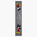 Kith X Disney Mickey & Friends Knitted Mickey Scarf Light Heather Grey
