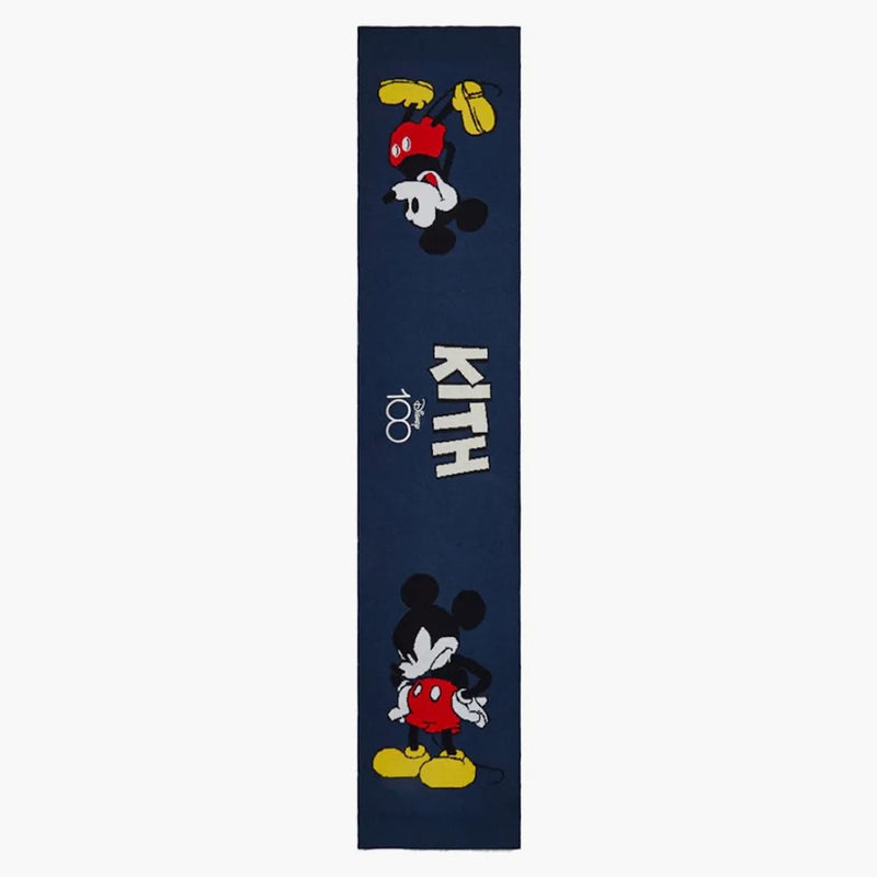 Kith x Disney Mickey & Friends pletený mickey šátek Nocturnal Heather