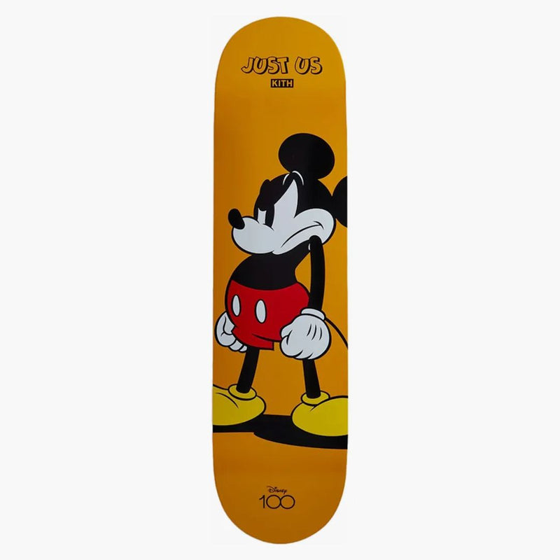 Kith X Disney Mickey & Friends Mad Mickey Skate Deck Beam