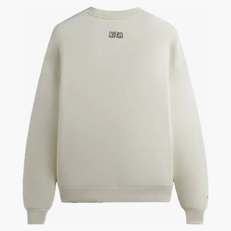 Kith X Disney Mickey & Friends Mad Mickey Vintage Crewneck Sandrift